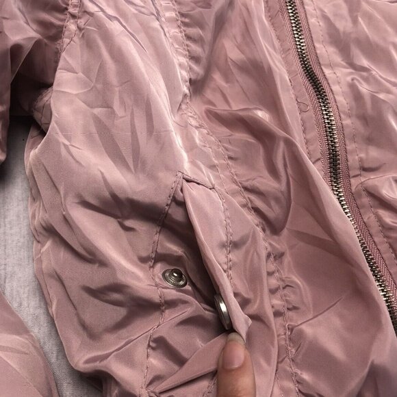 Girls Three Hearts Brand Jacket Sweater Girl Kid Zipper Pockets Pastel Pink - Picture 3 of 8